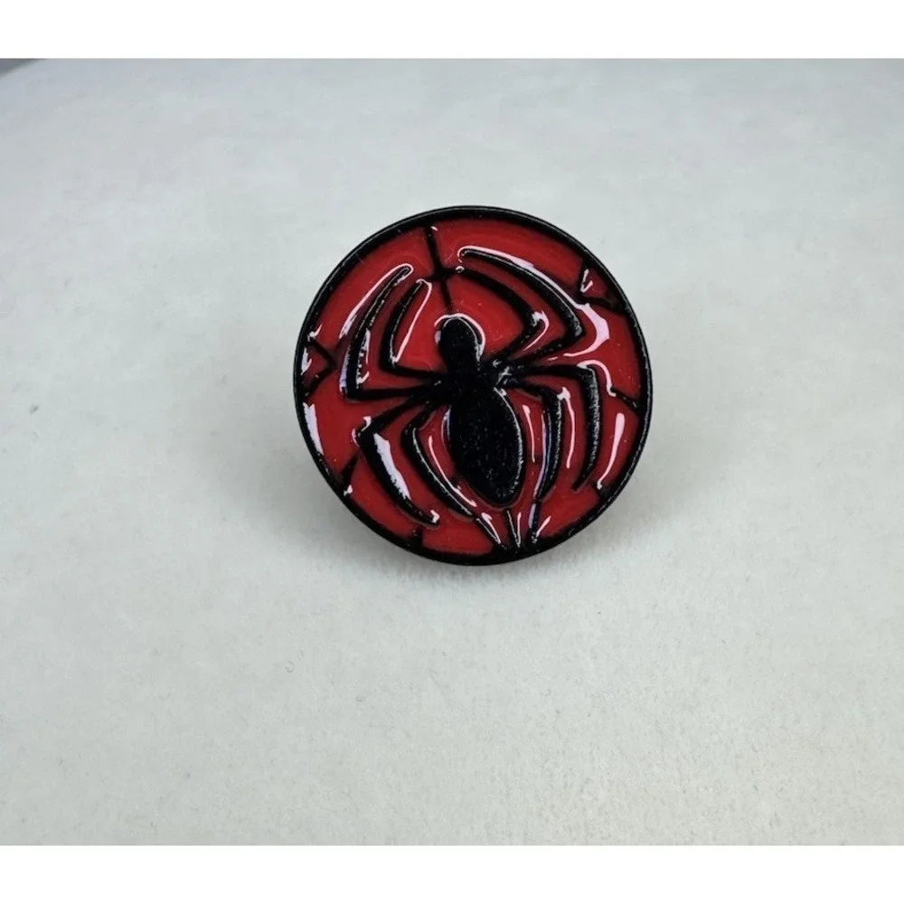 Marvel Spider-Man Lapel Pin 2018 Collectors, Edition, Trading Pin Spider Web